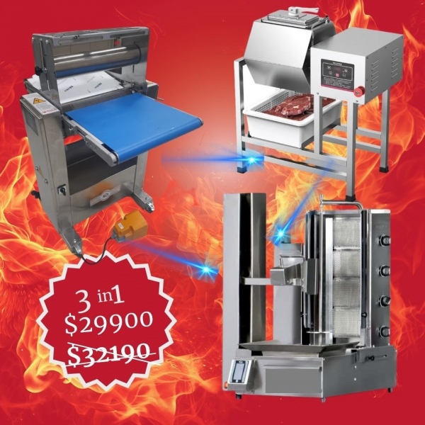 DÖNER ve SHAWARMA 3ü1arada SET